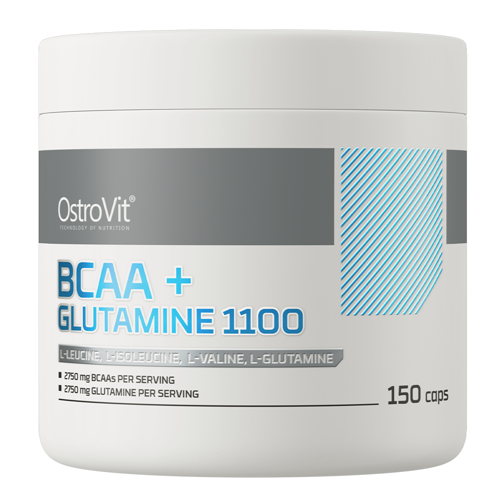 OstroVit BCAA + Glutamine 1100 mg 150 caps
