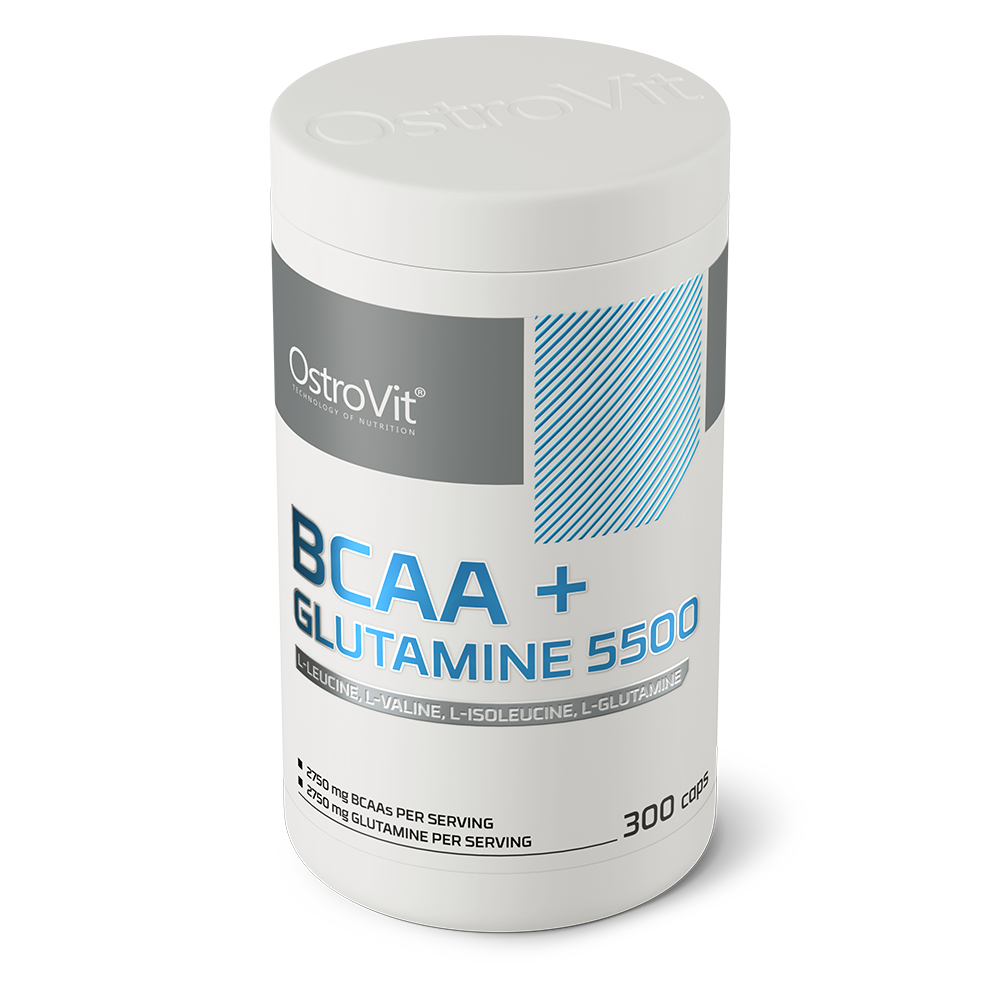 OstroVit BCAA + Glutamine 5500 mg 300 caps