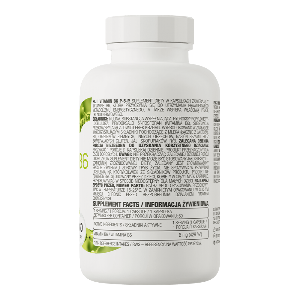 OstroVit Vitamin B6 P-5-P 60 caps