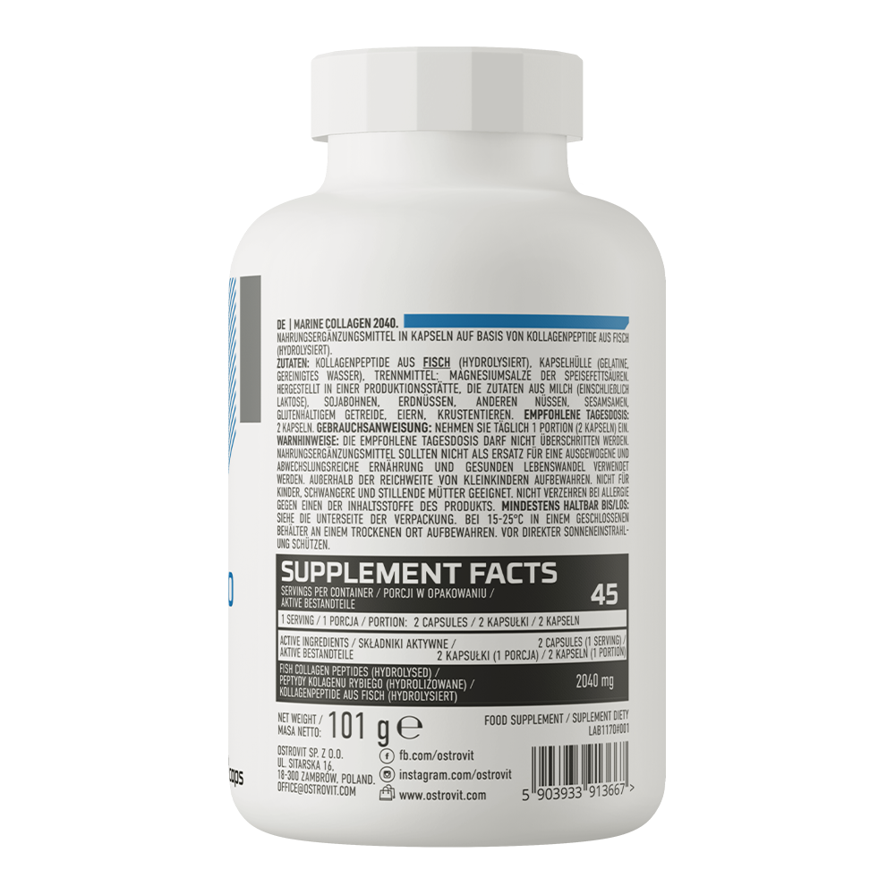 OstroVit Collagen Marine 2040 mg 90 caps