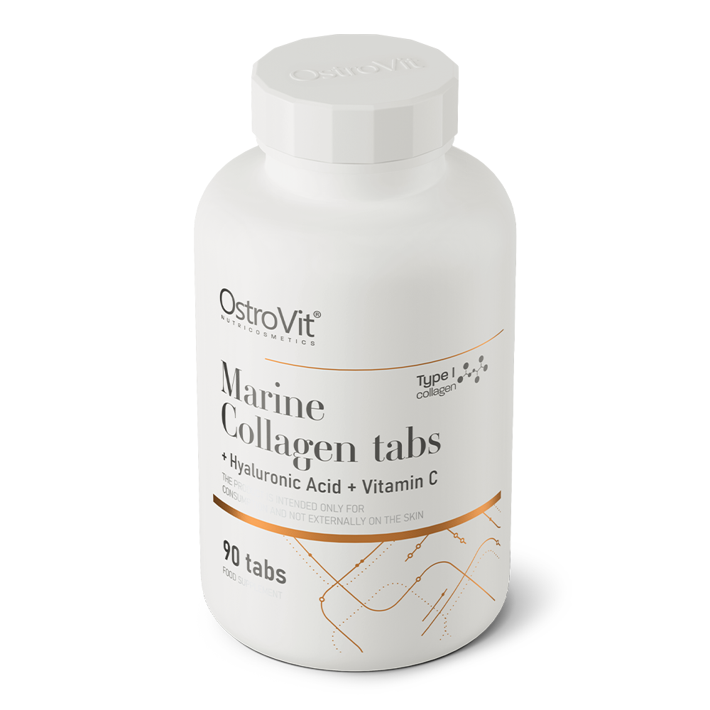 OstroVit Collagen Marine + Hyaluronic Acid and Vitamin C 90 tabs