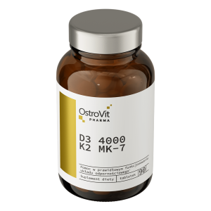 OstroVit Pharma Elite D3 4000 + K2 MK-7 90 tabs