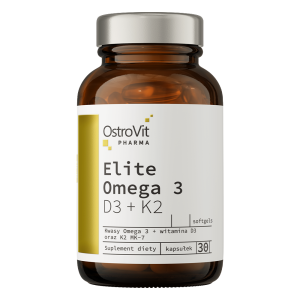 OstroVit Pharma Elite Omega 3 D3 + K2 30 caps