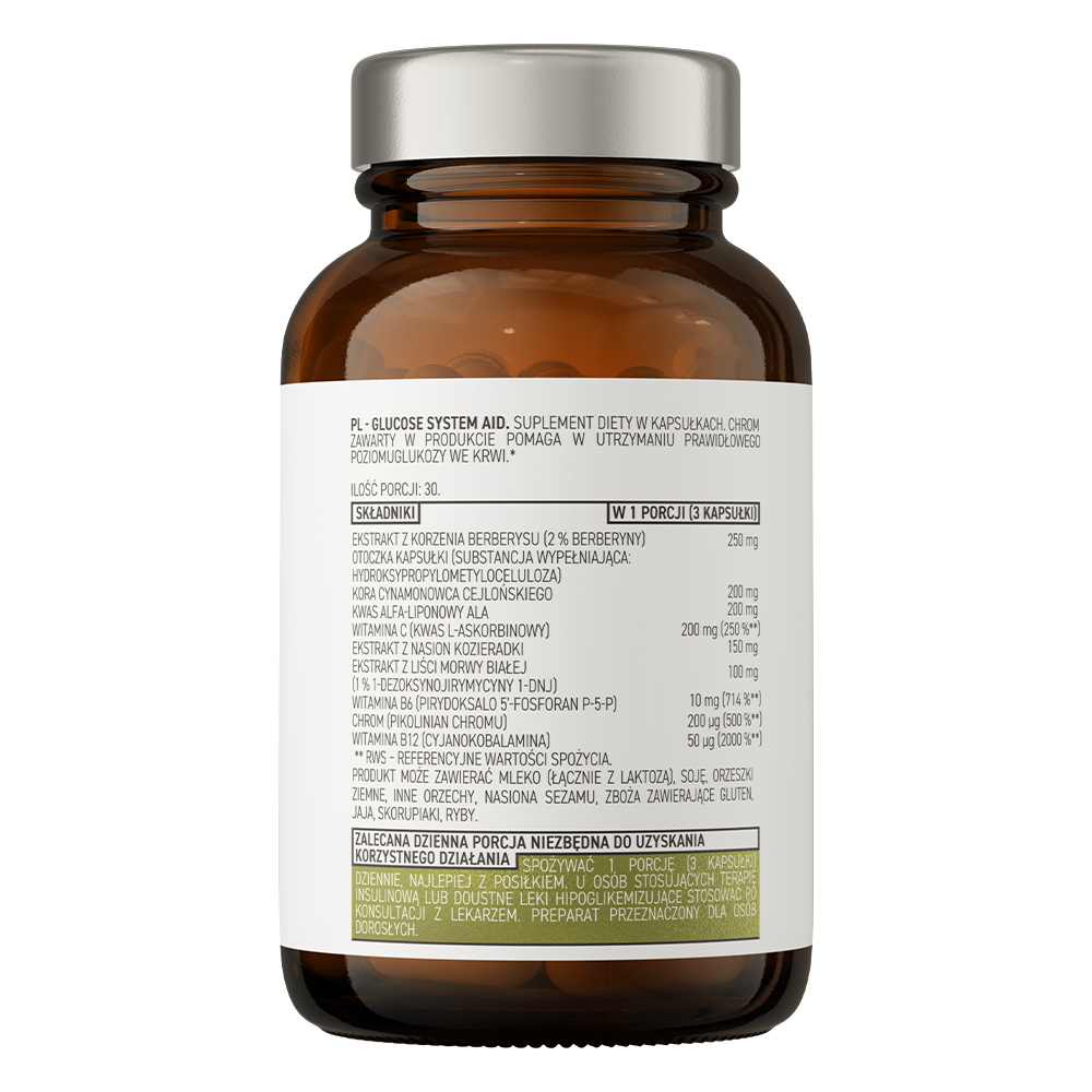 OstroVit Pharma Glucose System Aid 90 caps