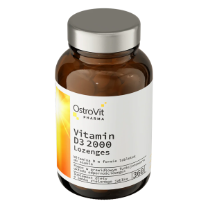 OstroVit Pharma Vitamin D3 2000 IU lozenges 360 tabs зелене яблуко