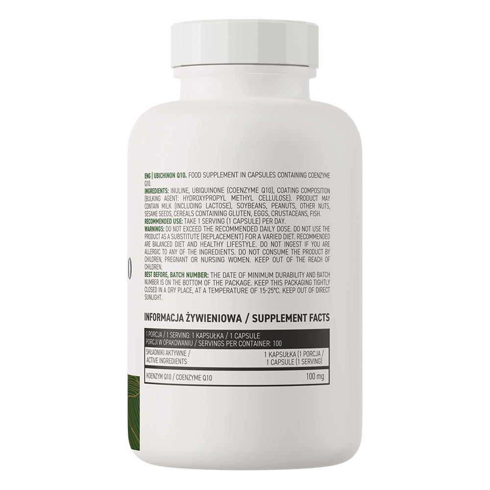 OstroVit Ubichinon Coenzyme Q10 Vege 100 caps