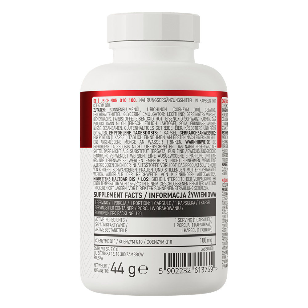 OstroVit Ubichinon Coenzyme Q10 100 mg 120 caps