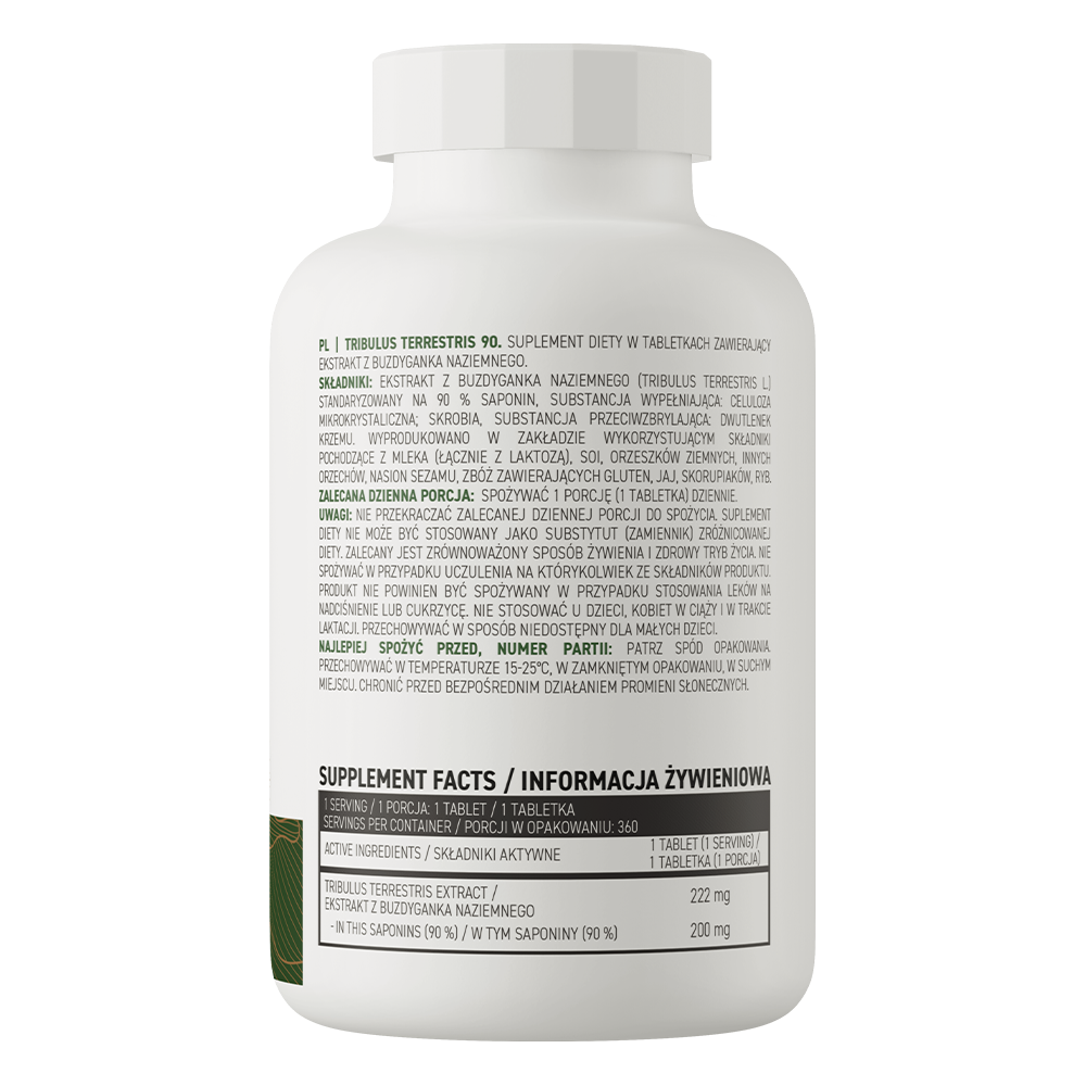 OstroVit Tribulus Terrestris Vege 360 tabs