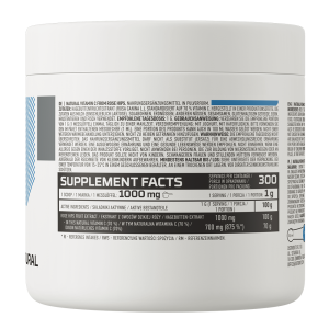 OstroVit Vitamin C Natural From Rose Hips 300 g натуральний