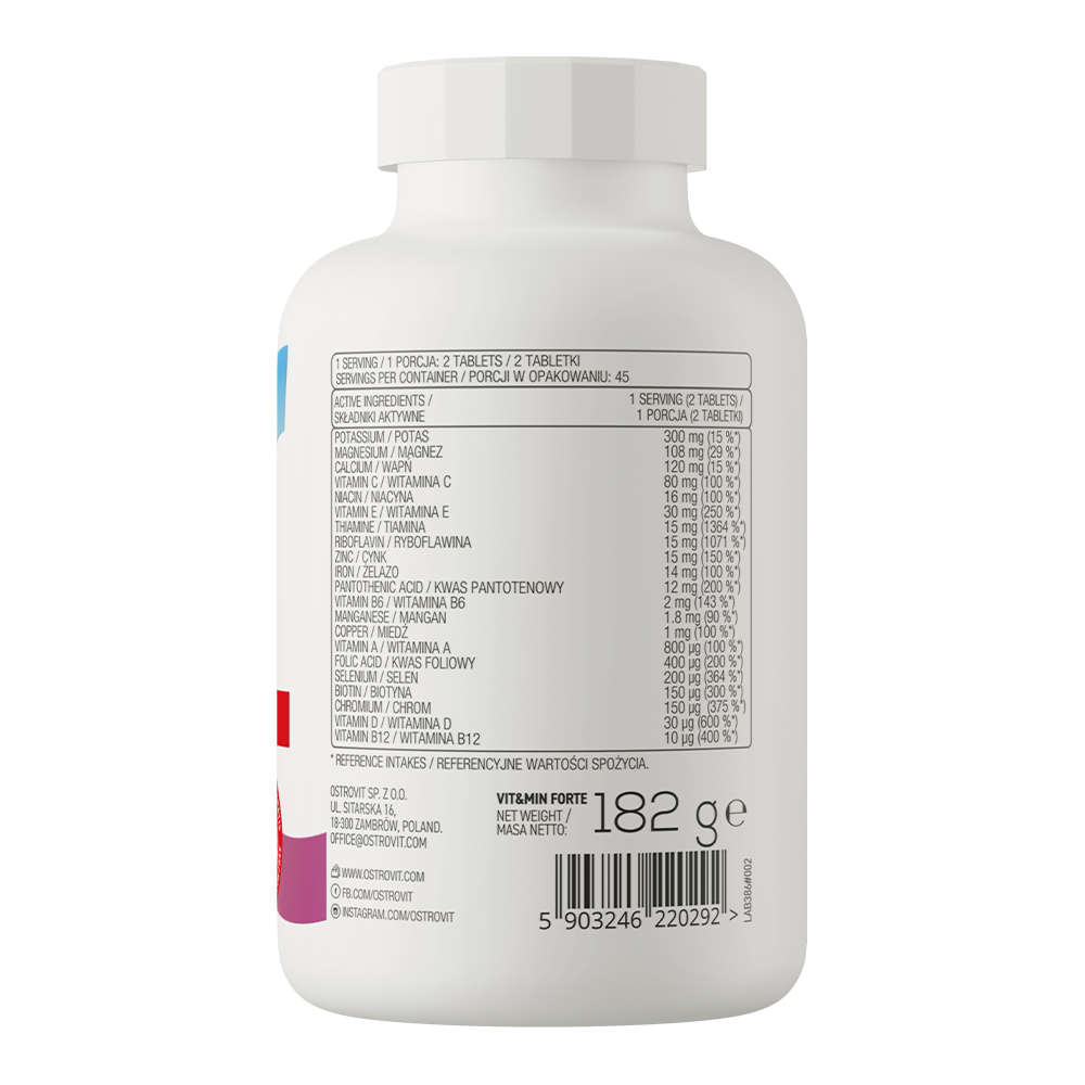 OstroVit Vit&Min Forte 120 tabs