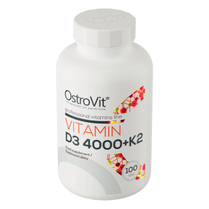 OstroVit VITAMIN D3 4000 + K2 100 tabs