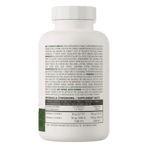 OstroVit Vitamin D3 4000 IU + K2 Vege 100 tabs 