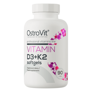 OstroVit Vitamin D3 + K2 90 softgel caps