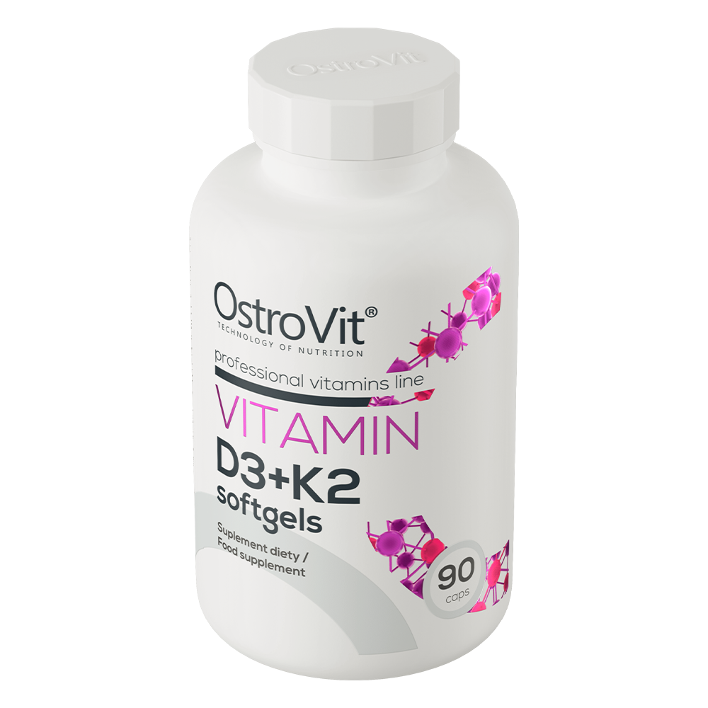 OstroVit Vitamin D3 + K2 90 softgel caps