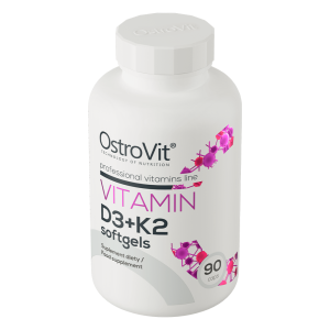 OstroVit Vitamin D3 + K2 90 softgel caps