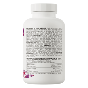OstroVit Vitamin D3 + K2 90 softgel caps