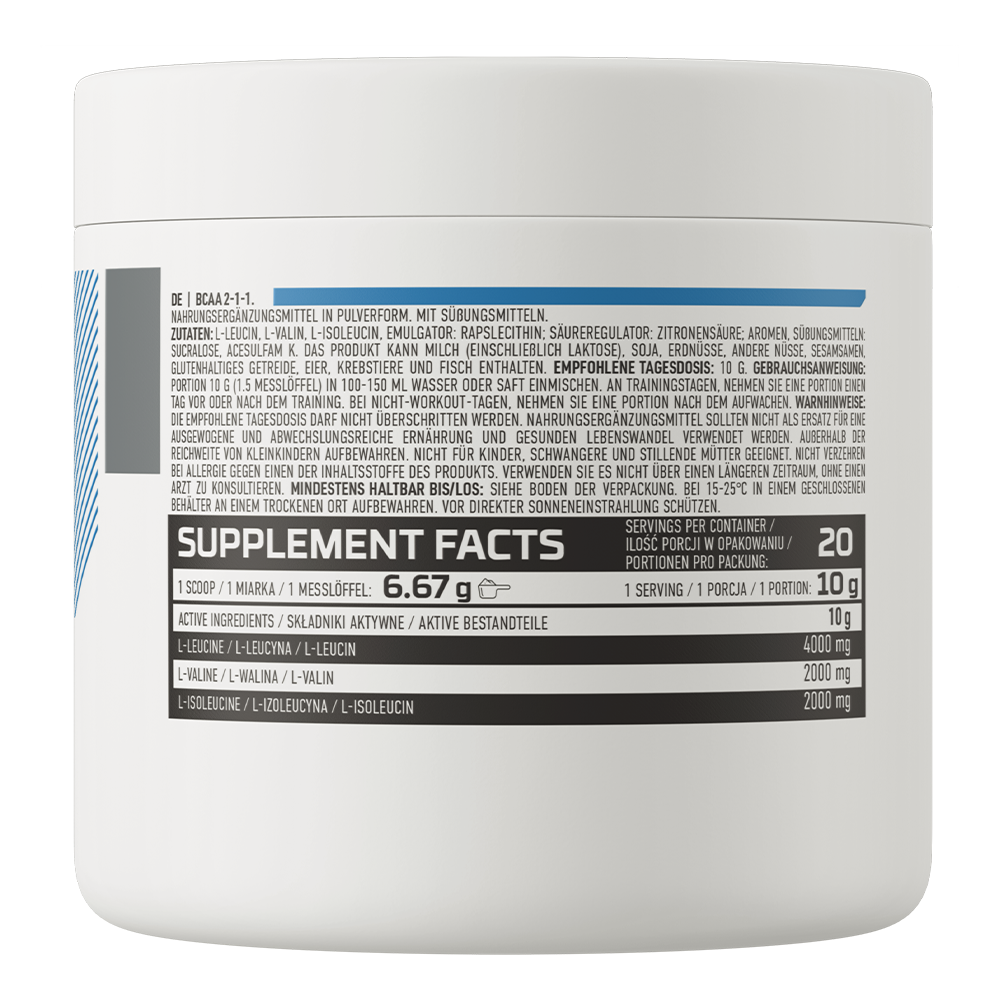 OstroVit BCAA 2-1-1 200 g Pure