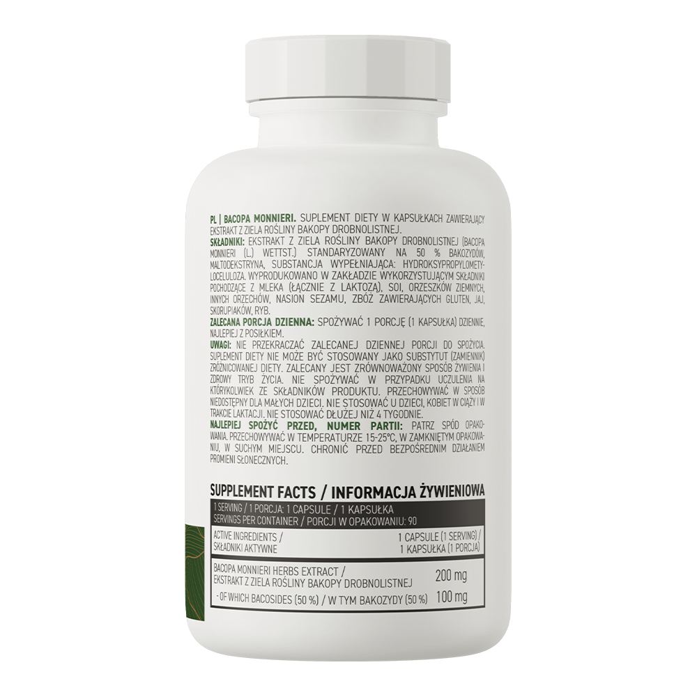 OstroVit Bacopa Monnieri Vege