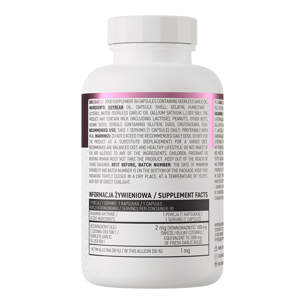 OstroVit Garlic 90 capsules