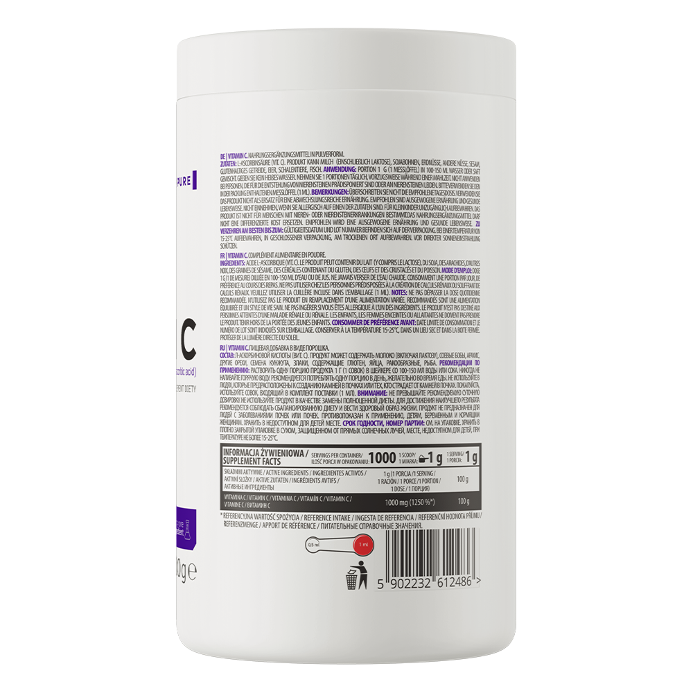 OstroVit Vitamin C 1000 g Pure